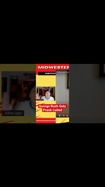 Clip: George W. Bush says Ukraine’s Goal is to Weaken Russia as much as Possible.
