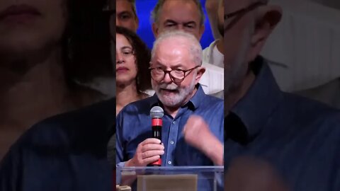 LULA SE PRONUNCIA APÓS SER ELEITO PRESIDENTE DO BRASIL E TER MANDADO JAIR EMBORA #shorts #short