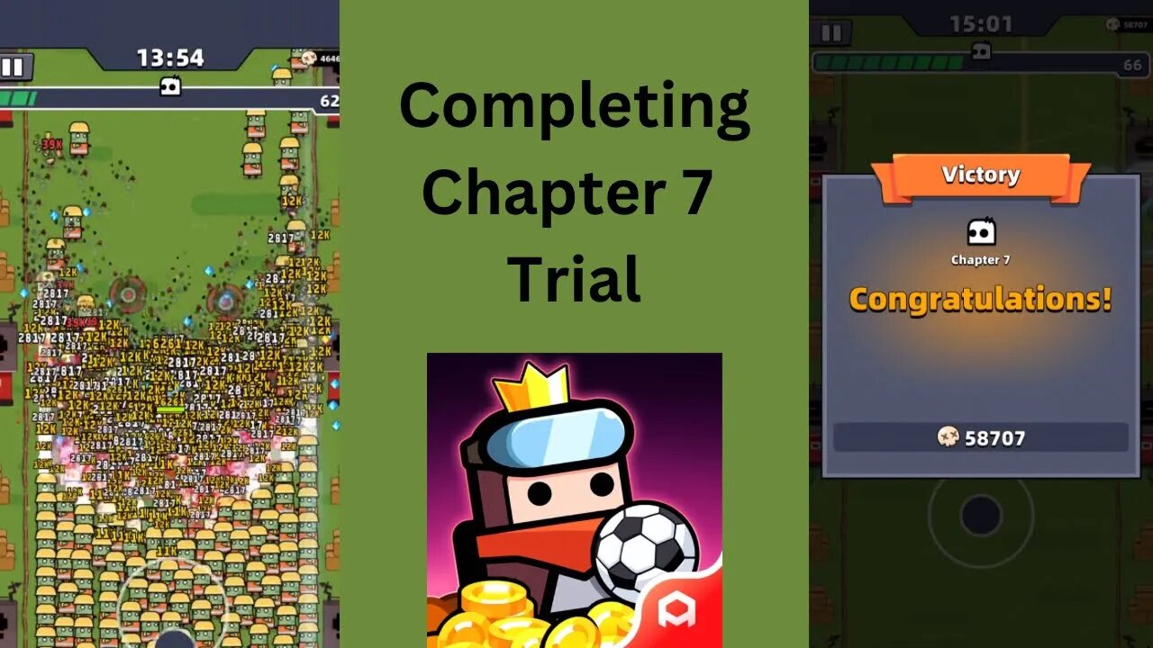 Survivor.io - Completing Chapter 7 Trial On All Three Difficulty