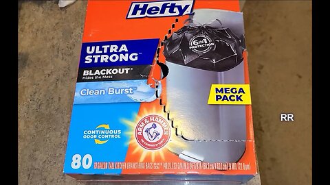 Wow, Strong! Hefty Ultra Strong Tall Kitchen Trash Bags