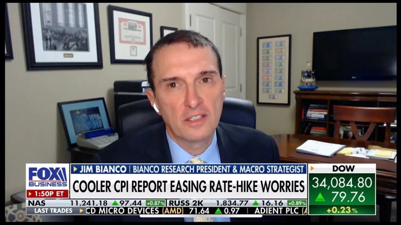 Jim Bianco joins Fox Business to discuss current market conditions & the Federal Reserve's Impact