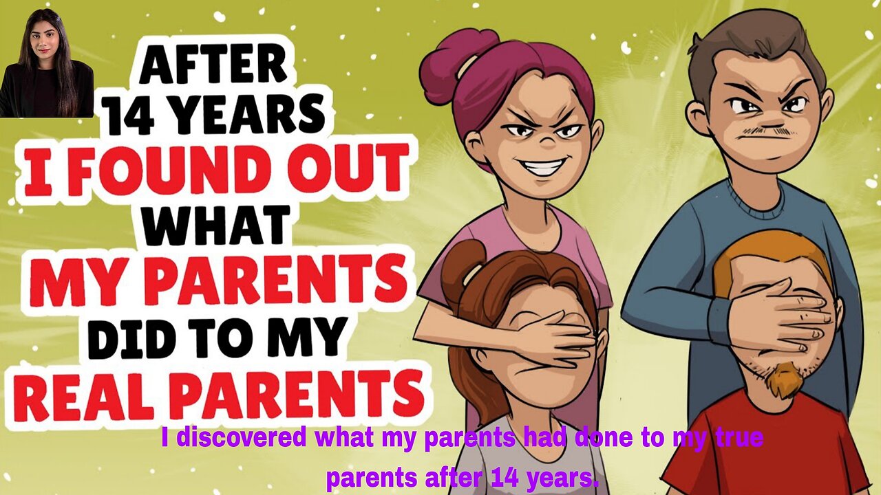 I discovered what my parents had done to my true parents after 14 years.