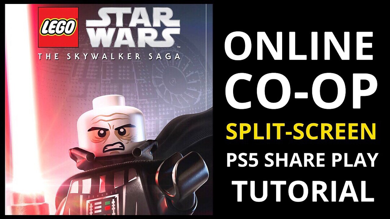 How To Play Split Screen ONLINE Co-Op In Lego Star Wars The Skywalker Saga