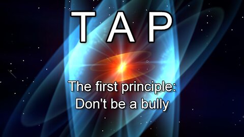 The First Principle: Don't Be a bully