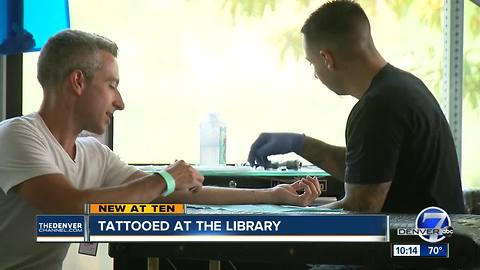 Tattooed at the library