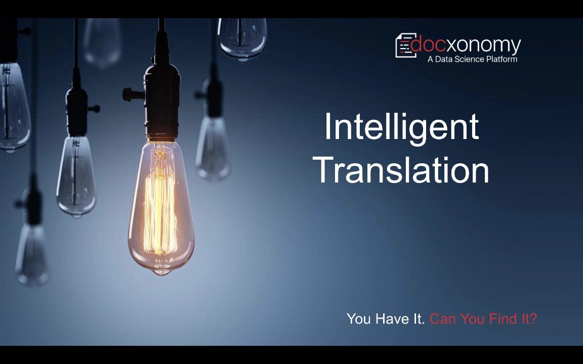 Intelligent Language Translation