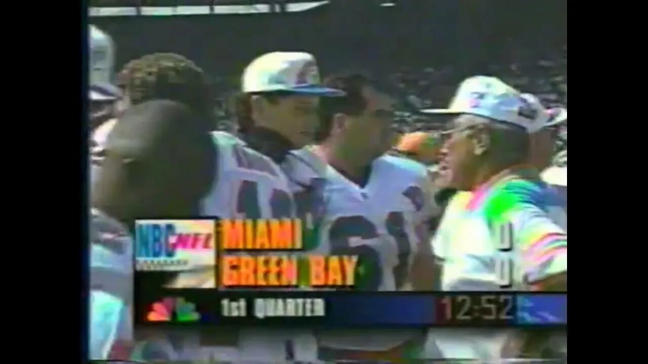 1994-09-11 Miami Dolphins vs Green Bay Packers