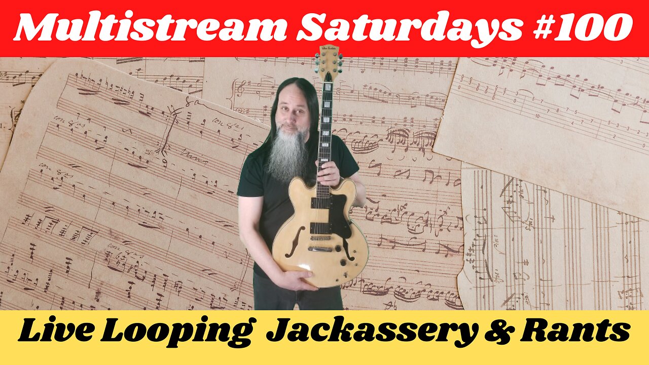 G.K. Mack Live Looping Jackassery & Rants MultiStream Saturdays #100 #Livelooping #Jackassery