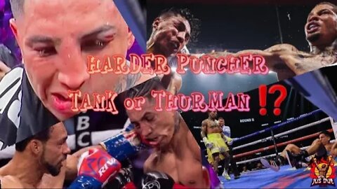 (SHOCKING) LISTEN to who Mario Barrios says hits harder out of TANK DAVIS or KEITH THURMAN!!! #TWT