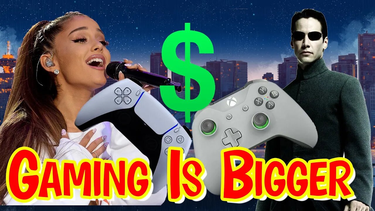 Why The Gaming Industry is now Bigger than Movies and Music Industry #gaming