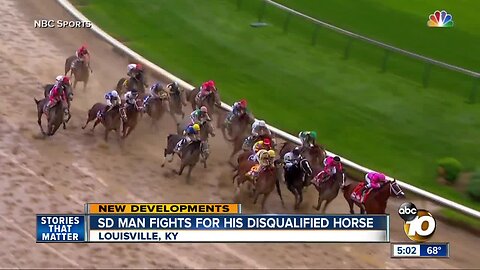 San Diego man fights for his disqualified horse