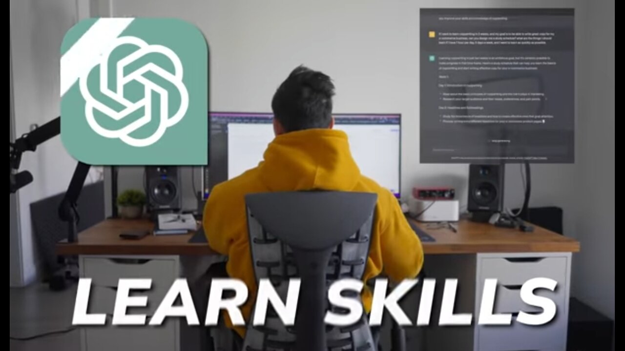 How to use ChatGpt to learn ANY Skill Quickly (Tutorial)