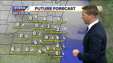 Melting snow with temps in the mid-30s