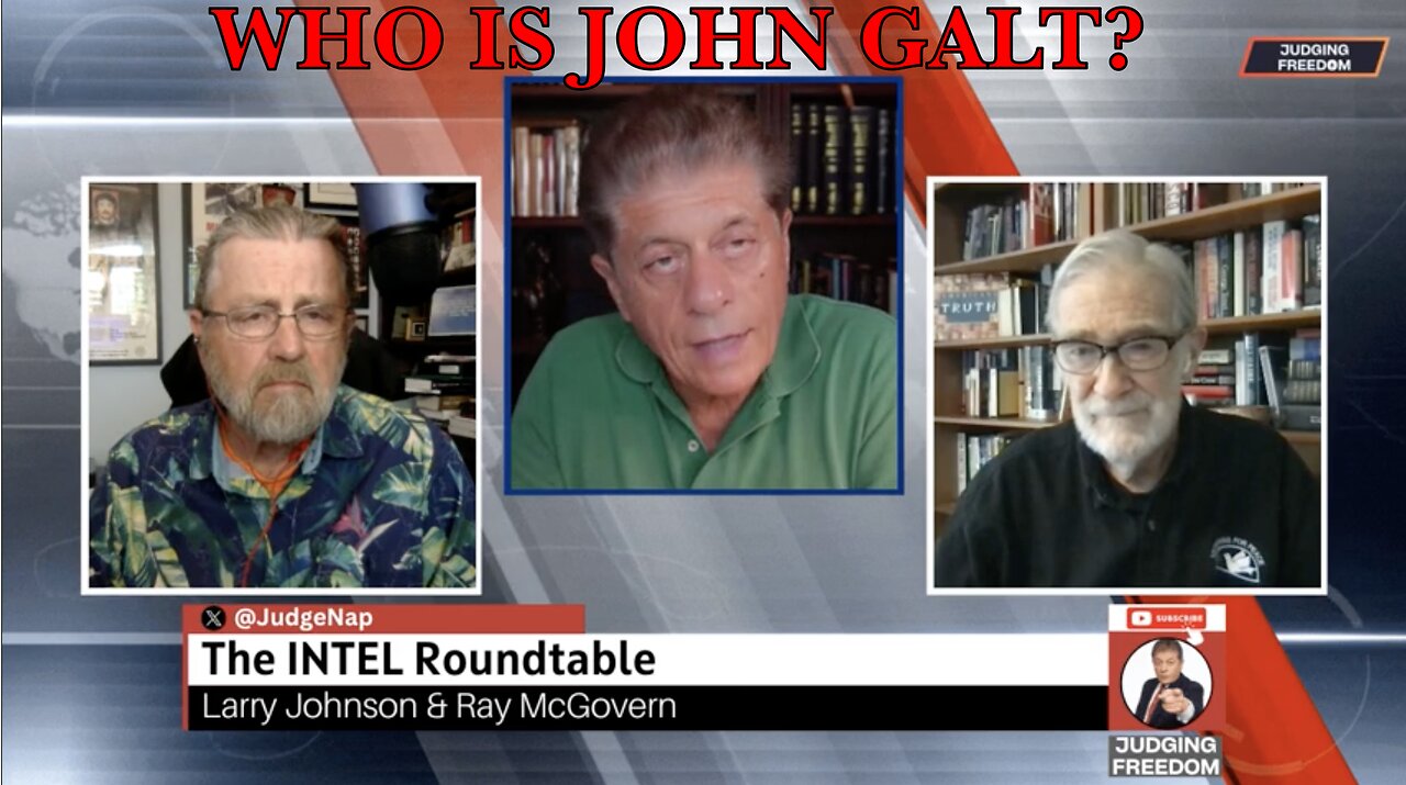 JUDGING FREEDOM W/ INTEL Roundtable w/ Johnson & McGovern : Ukraine/Gaza Weekly Wrap. JGANON, SGANON