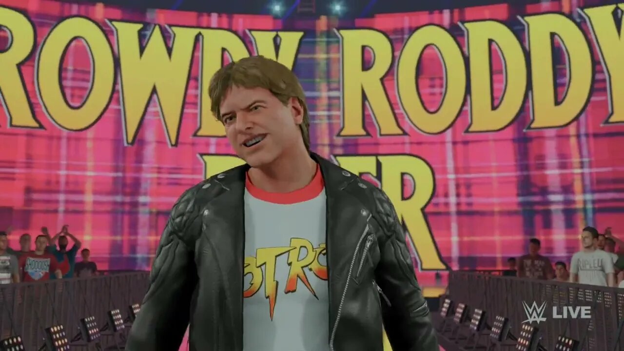 WWE2K23 Rowdy Roddy Piper Entrance