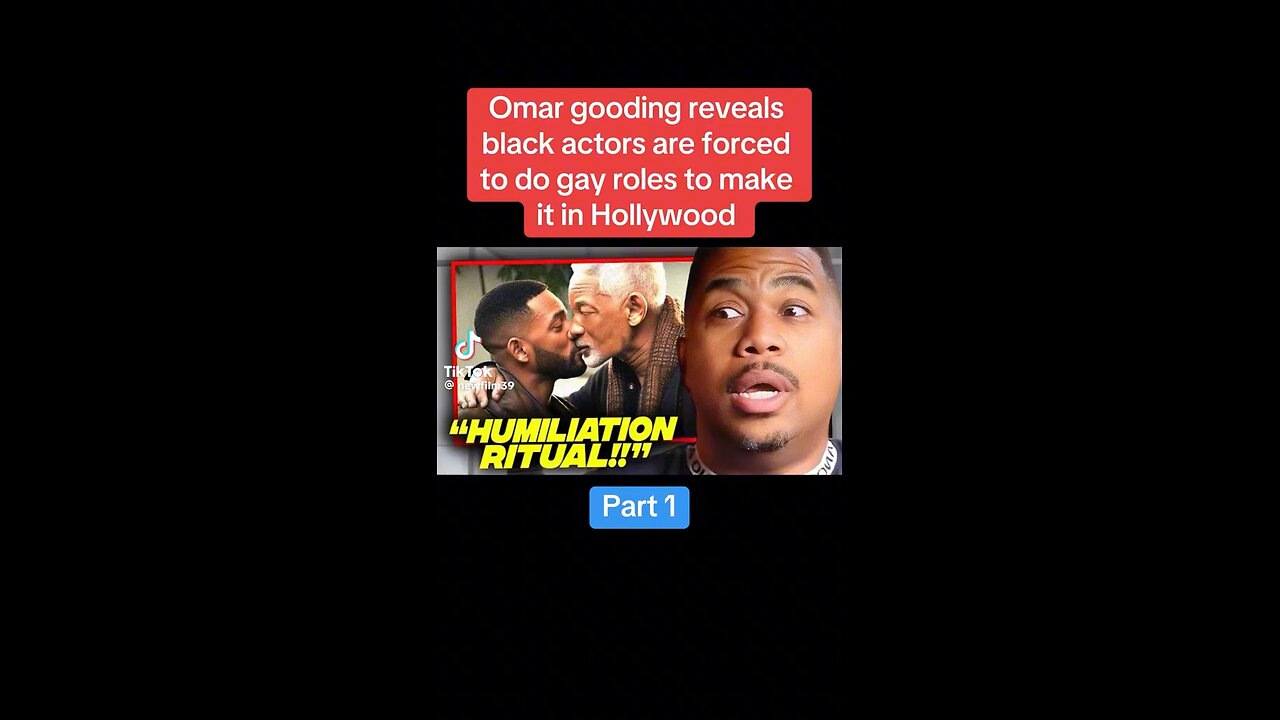 Omar Gooding reveals gay black actors