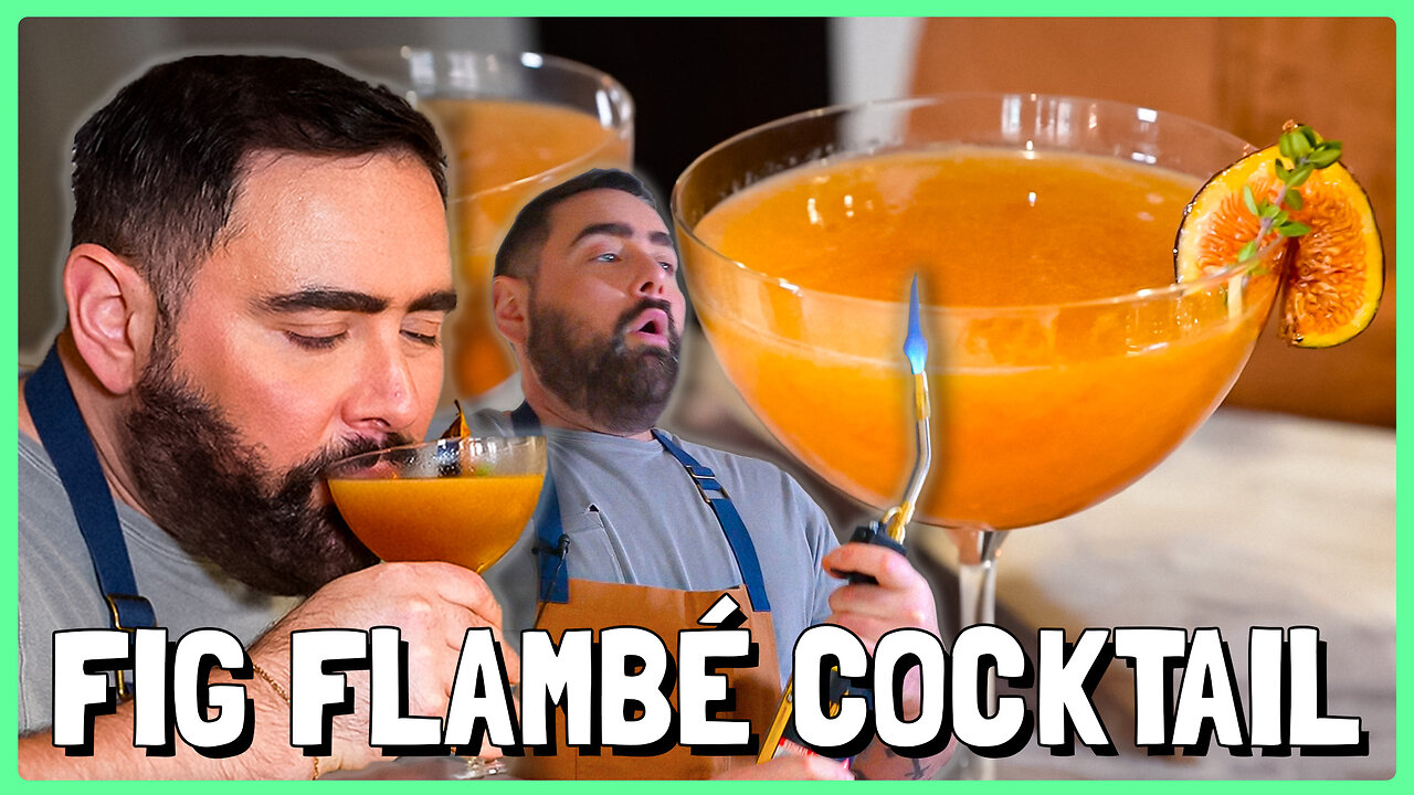 I Created The Perfect Fall Cocktail! | Kiki Kuisine | Joey Camasta