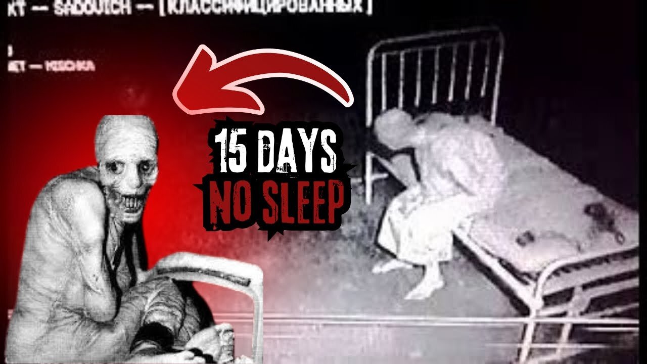 MOST HORRIFYING EXPERIMENT EVER __ The Russian Sleep Experiment