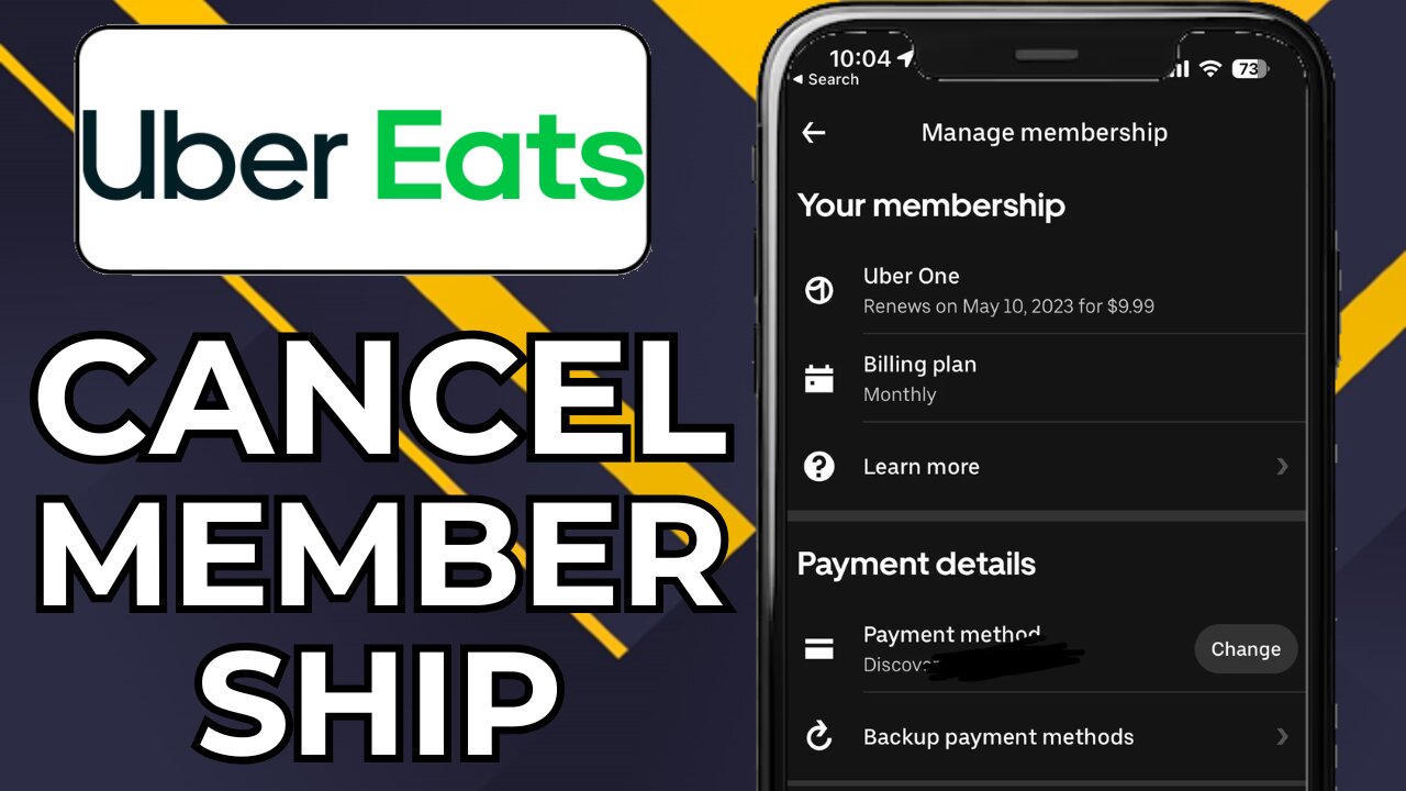 HOW TO CANCEL MEMBERSHIP ON UBER EATS