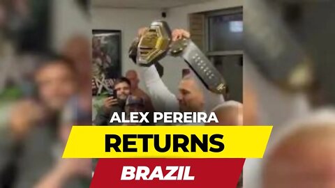 Alex Pereira Returns to Brazil, Buys a Brand New Car