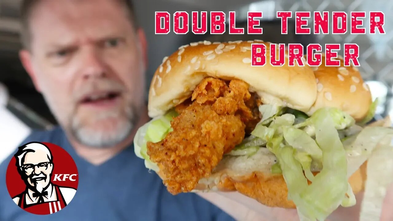 KFC Double Tender Burger Review - Australian Food Reviews