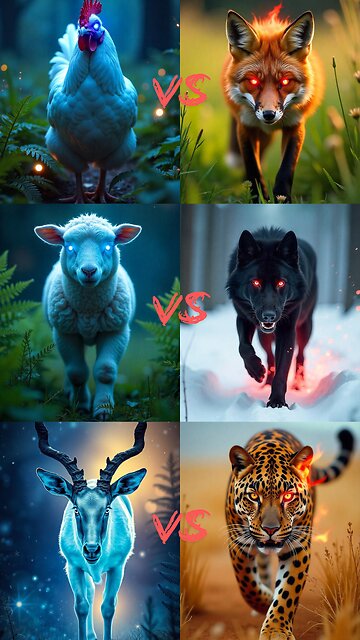 AI-Generated Adventure: Unlikely Animal Friends Defy Expectations in the Forest