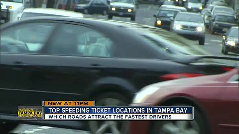 Top speeding ticket locations in Tampa Bay | Driving Tampa Bay Forward