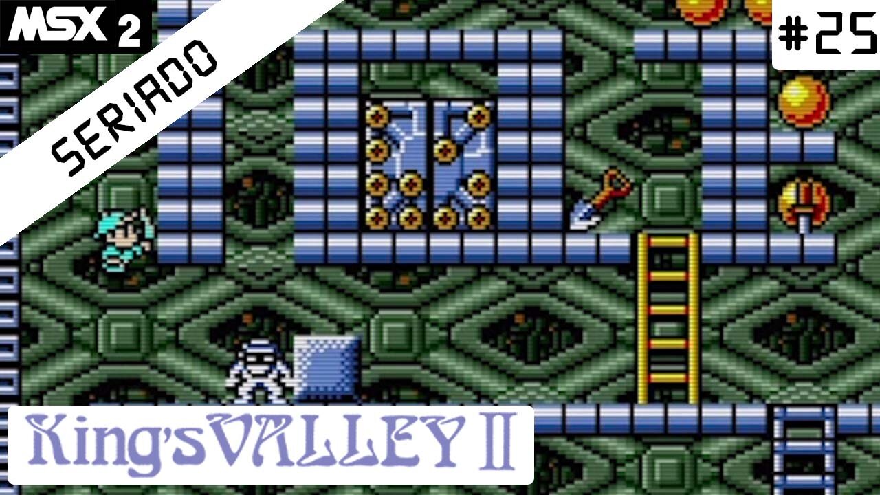 Entrou no loop infinito da loucura - King's Valley 2 [MSX] #25