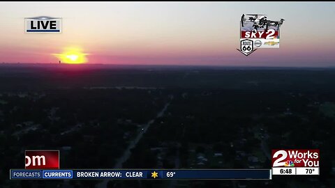 Sky2 Sunrise over Sapulpa