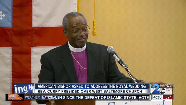 Former Baltimore Bishop to address Royal Wedding