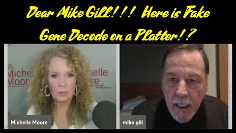 Dear Mike Gill - Here is Fake Gene Decode on a Platter - 2/20/24..