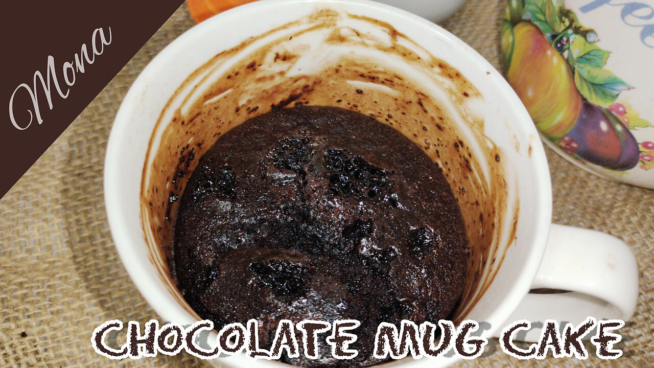 Chocolate Mug Cake without Oven | Mona's Kitchen