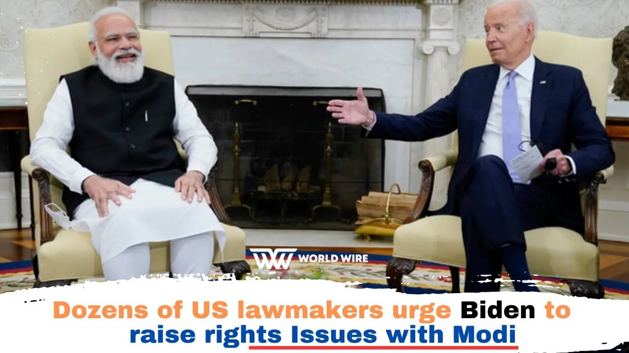 Dozens of US lawmakers urge Biden to raise rights issues with Modi-World-Wire.