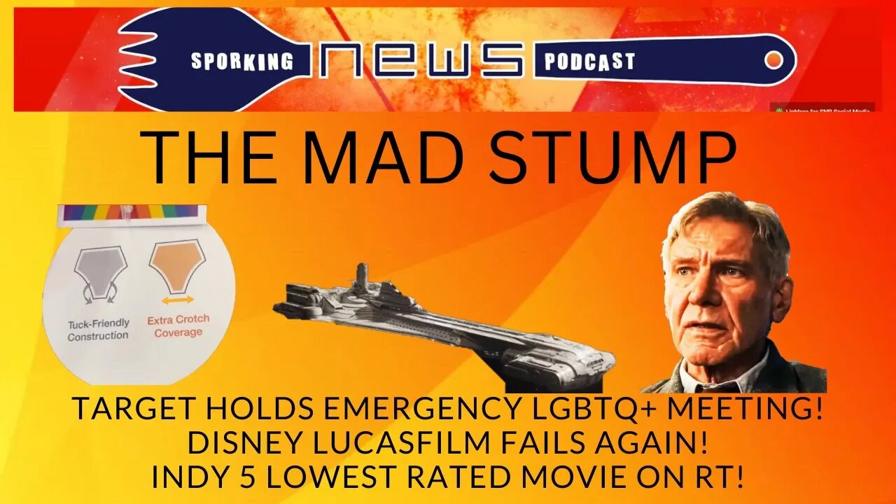 Target's Emergency LGBTQ+ Meeting! Disney Lucasfilm Fails Again! Indy 5 Lowest Rated on RT