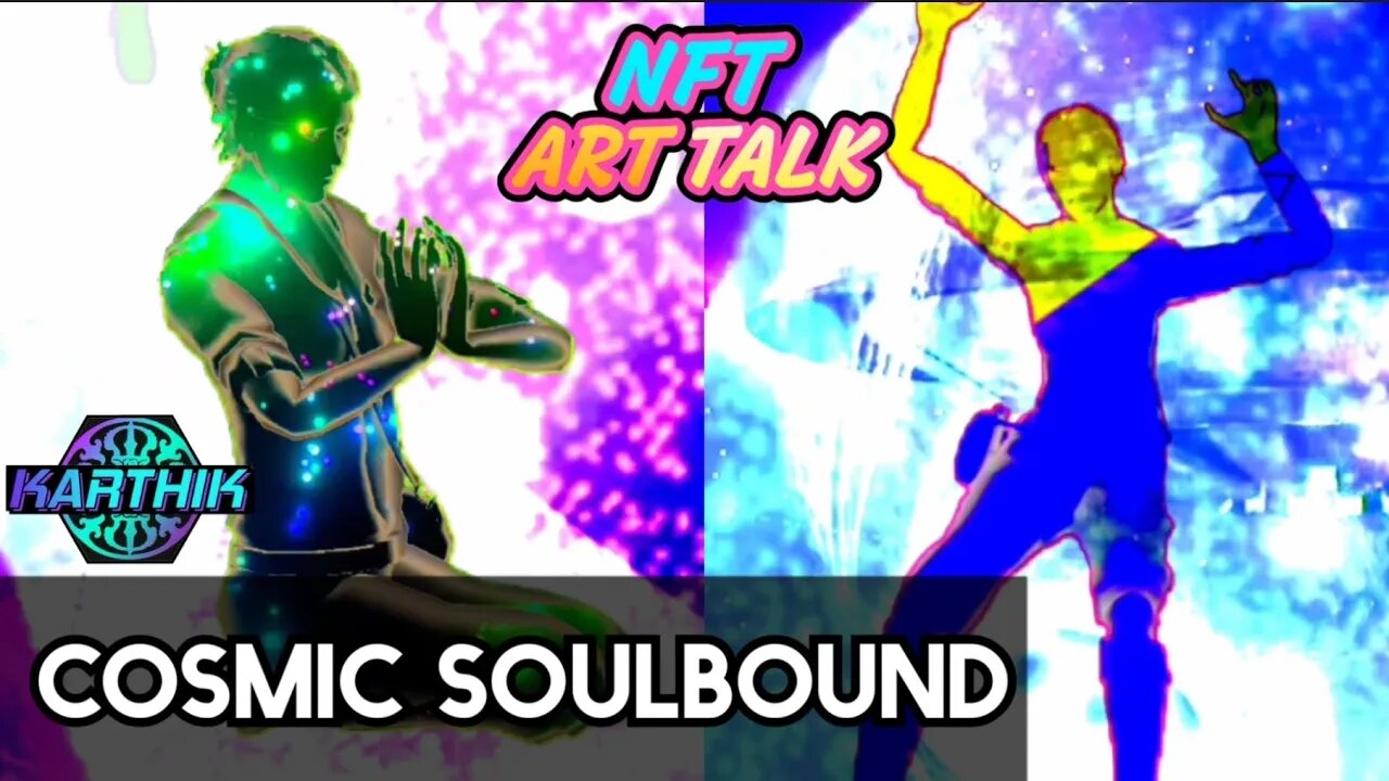 Cosmic Soulbound Video Animation Art by @karthik_nft #cosmic #digitalart #animation #nftarttalk