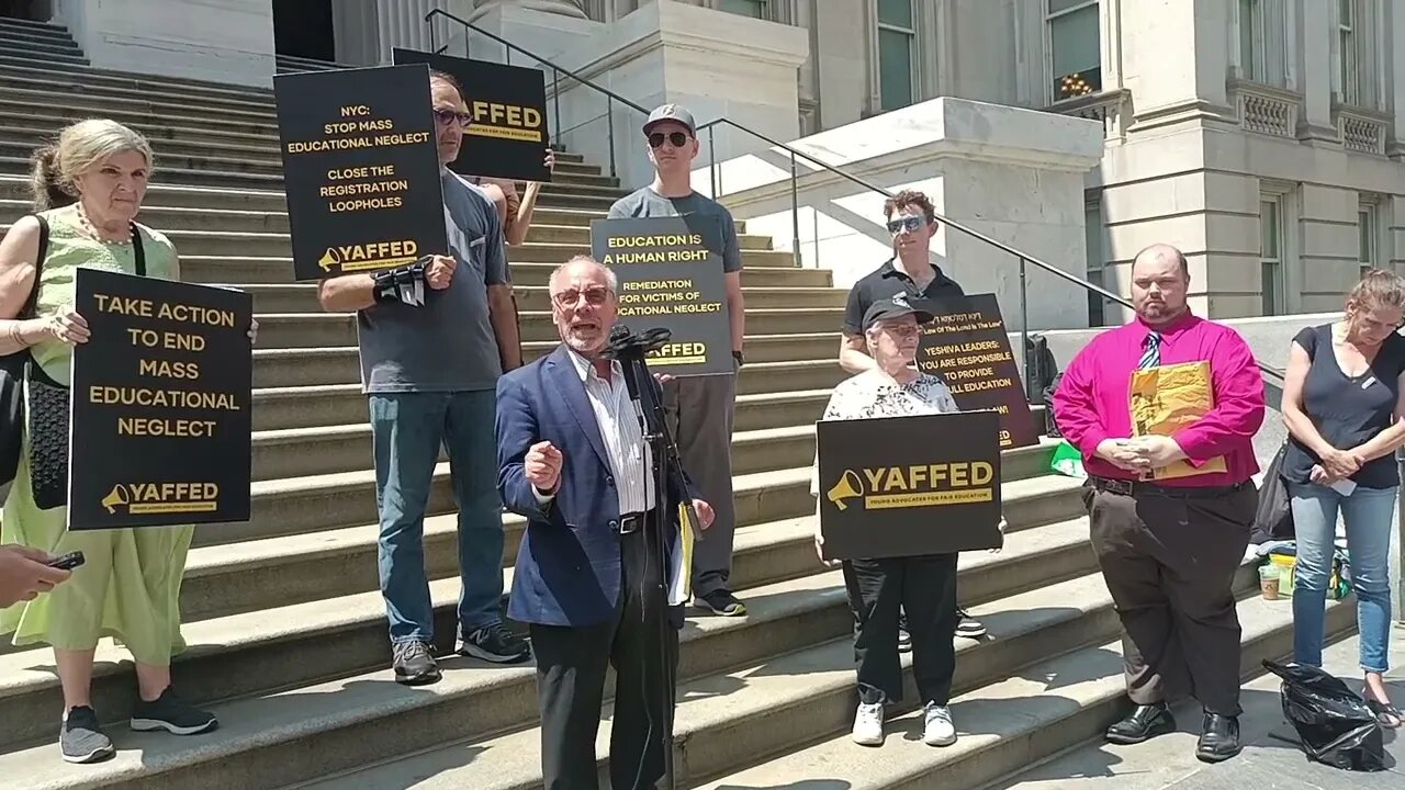 The Response to the NYCSchools report release on NYC Yeshivas yaffedorg Tweed Courthouse 7/12/23