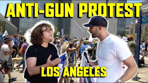 I Showed Up To An Anti-Gun Protest In Los Angeles | Let's Talk