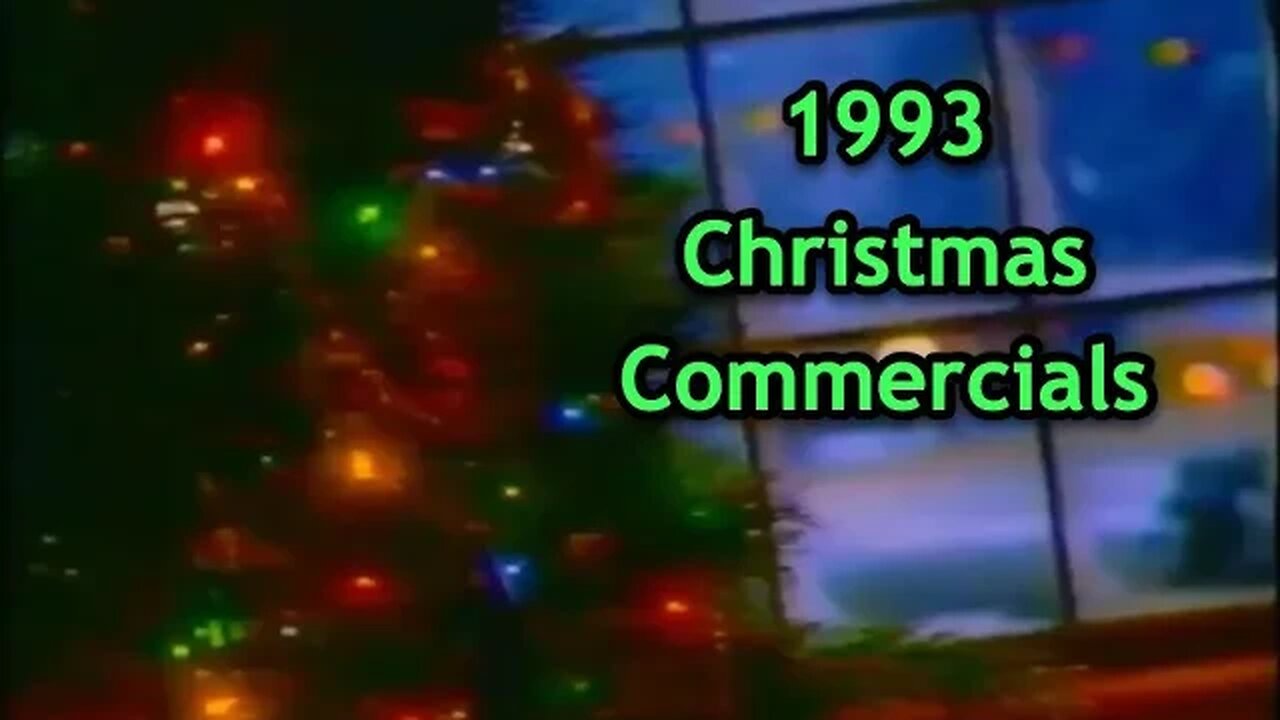 Cozy 1993 Black Friday Christmas Commercials 🦃 🎄 📼 🎁 (Nov. 25, 1993) [KNBC Los Angeles]