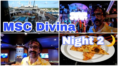 MSC Divina | Night 2 | White Night Party | Autumn in Paris