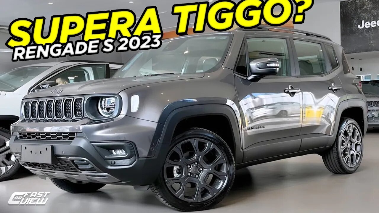 NOVO JEEP RENEGADE SÉRIE S 2023 MAIS CARO E MENOS EQUIPADO QUE TIGGO 5X E CRETA VALE A PENA?