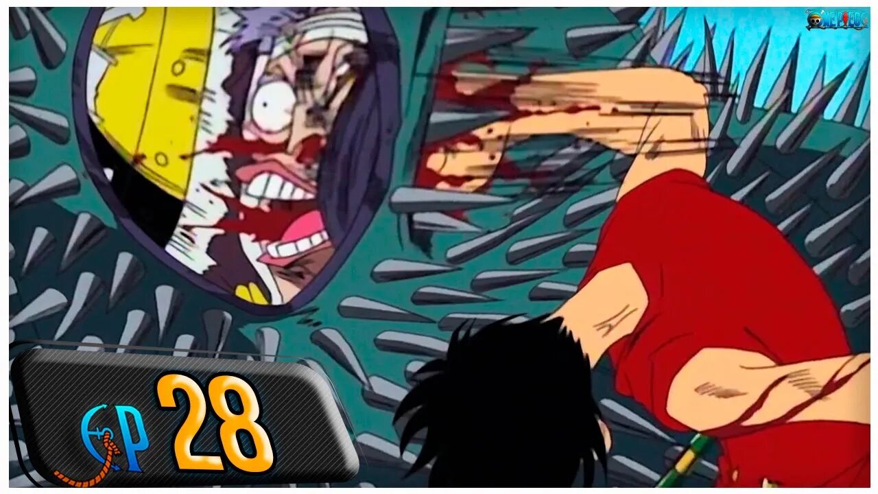 NÃO VOU MORR3R. LUFFY vs KRIEG, O DESFECHO! (RESUMO ONE PIECE EP 28)