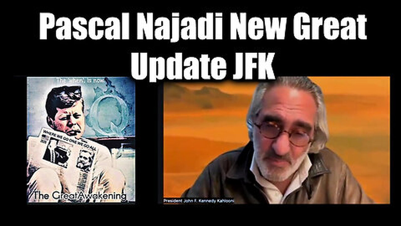 Pascal Najadi New Great - Update JFK