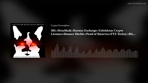 383:MetaMask::Russian Exchange::Uzbekistan Crypto Licenses::Binance Merkle::Proof of Reserves::F(..)