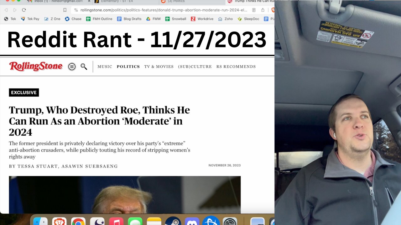 Reddit Rant - Breaking News: “Rolling Stone Doesn’t Like Bad Orange Man”