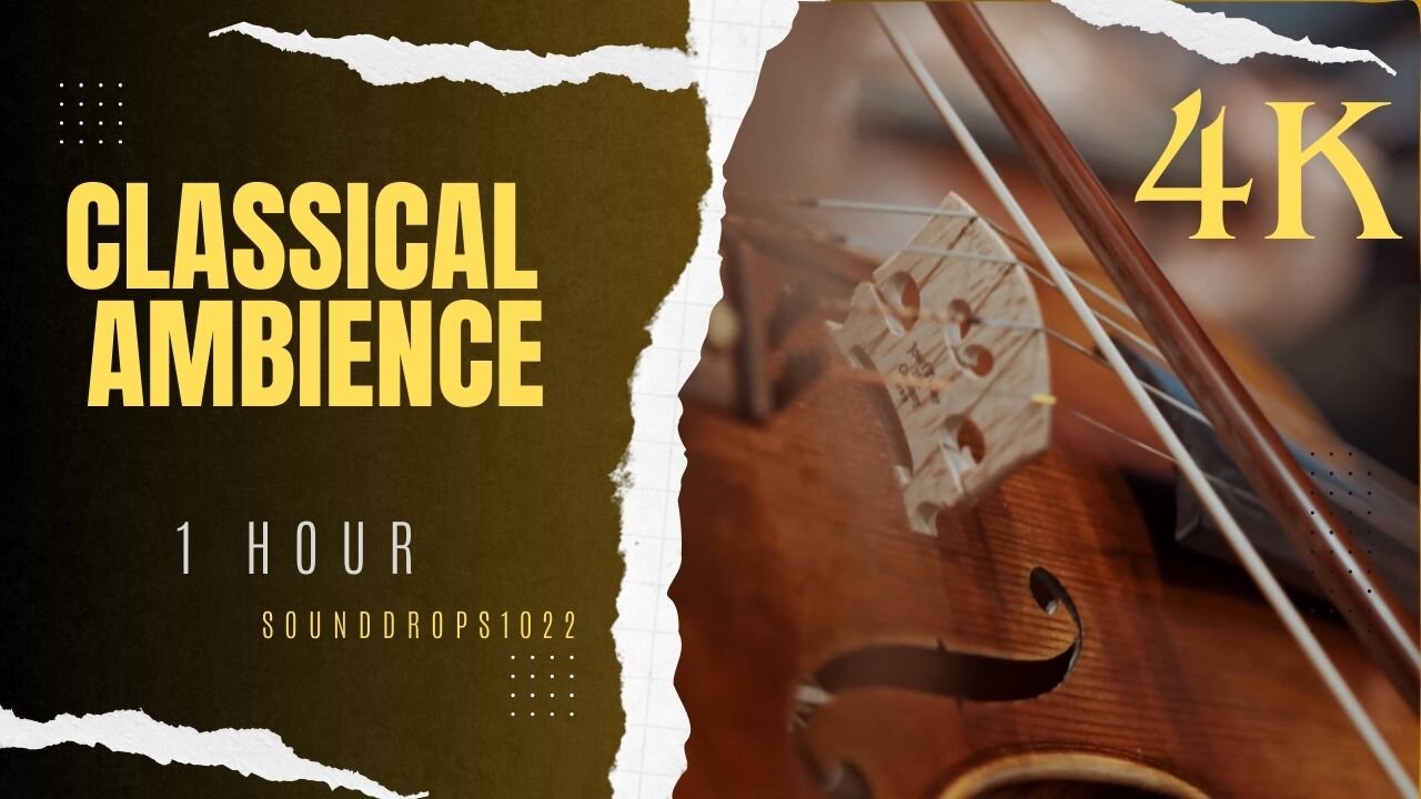 Orchestra Ambience | 1 Hour of Timeless Symphony