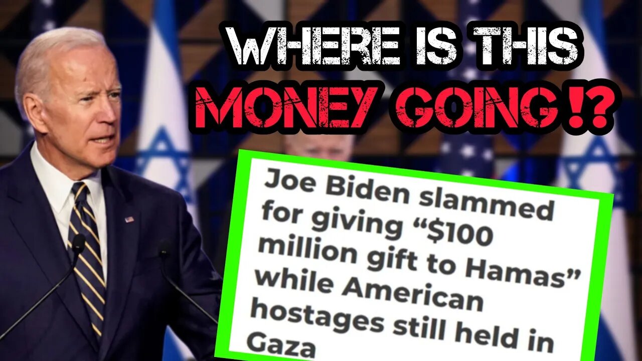 Joe Biden Gives 100 MILLION to Gaza and It's not The First Time