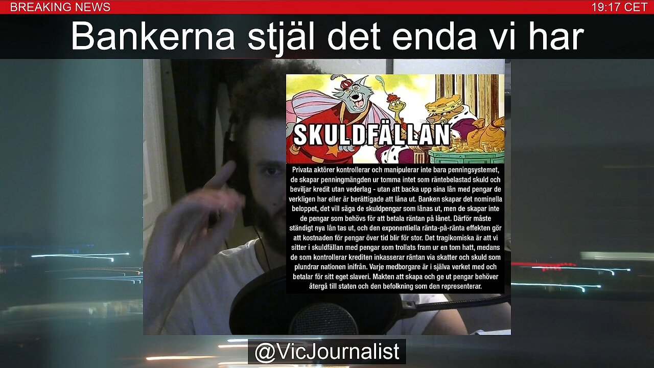 SV #11 - Bankerna stjäl det enda vi har (vår tid) #skuldmättnad