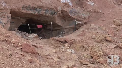 Crews start work on mines near Blue Diamond, Fort Apache