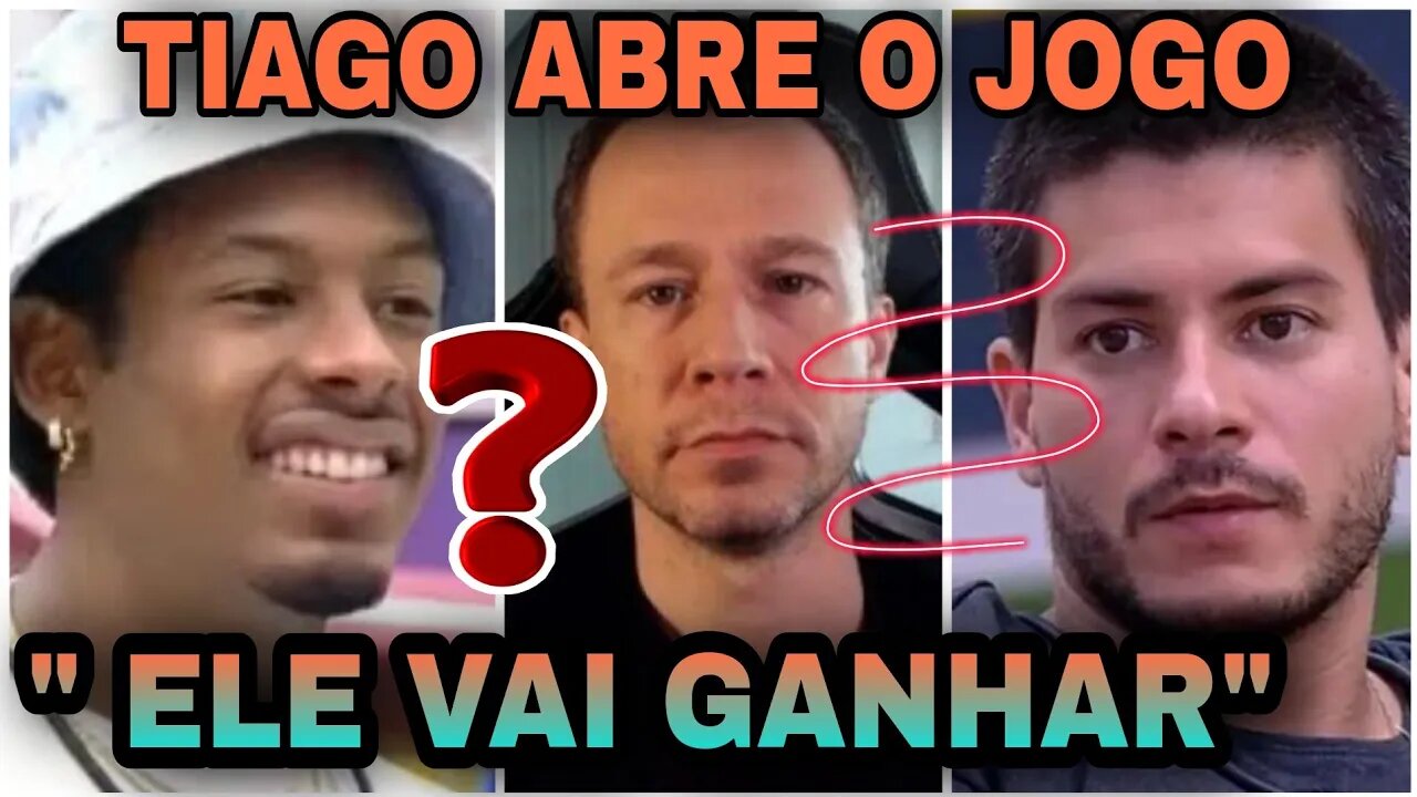 Tiago Leifert REVELA Torcida " Ele vai ganhar" #bbb22 #arthuraguiar #tiagoleifert #pauloandré #hoje