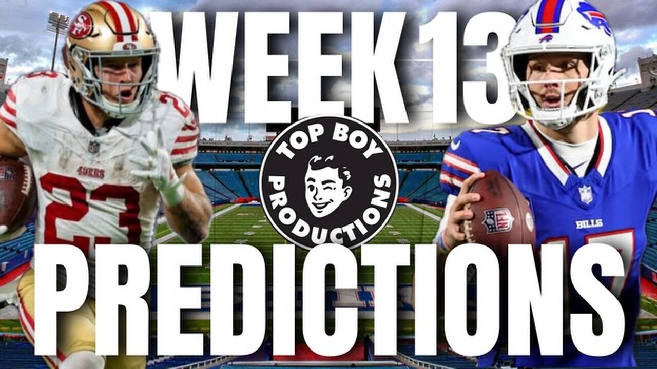 NFL WEEK 13 PREDICTIONS!